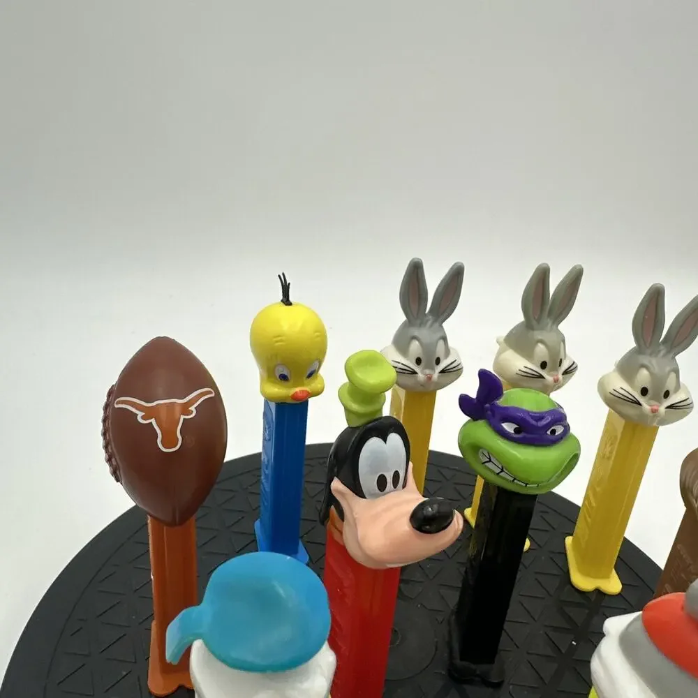Lot Of 10 Vintage PEZ Dispensers